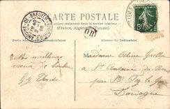 CPA Fantaisie Fleurs