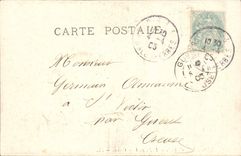 VINTAGE POSTCARD Fantasy Museum of Louvre the son punished Greuze