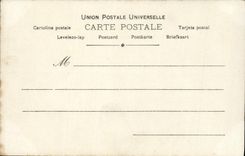 VINTAGE POSTCARD Fantasy Children the first plays Goat