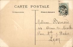 VINTAGE POSTCARD Fantasy Child Dove