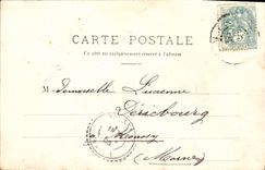 CPA Fantaisie Femme St Aubin Normandie Folklore