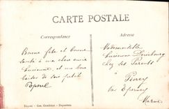 VINTAGE POSTCARD Fantasy Child wife Sainte Lucienne