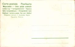 CPA Fantaisie Fleur Ange