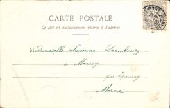 CPA Folklore Femme La charite