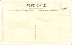 VINTAGE POSTCARD Fantasy Child Emanations printanieres