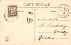 VINTAGE POSTCARD Fantasy Child Small sinning Neapolitan Folklore