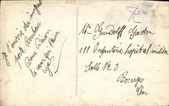 VINTAGE POSTCARD Fantasy Woman the allied one