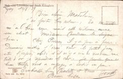 VINTAGE POSTCARD Blick vom Lilienftein aud Stadt Konigstein