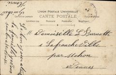 VINTAGE POSTCARD Fantasy Woman Scala Anna Held