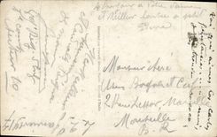 CPA Fantaisie Fleurs Anges