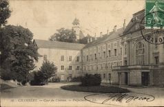 CPA Chambery Cour du Chateau Prefecture