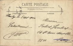 CPA Chambery Cour du Chateau Prefecture