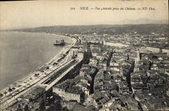 CPA Nice Vue Generale Prise du Chateau
