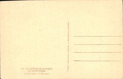 CPA Villefranche Sur Mer La Rue de L'Eglise Marchand de glaces