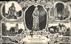 CPA Souvenir de mon pelerinage a ND de la Peiniere 