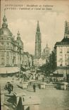 CPA Anvers Cathedrale et canal au sucre