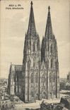 CPA Koln Rh Dom Westseite