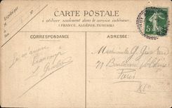 CPA Pierrefonds Cote de L'Entree