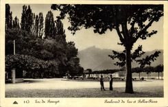 CPA Lac du Bourget Boulevard du lac et Belles Rives