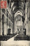 CPA Cathedrale de Chartres La Nef et le Choeur