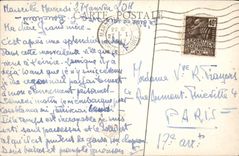 CPA Marseille Un Coin du Vieux Port et ND de la Garde Bateaux de peches 