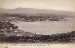 CPA Antibes Vue Generale Prise du Phare de la Garoupe 