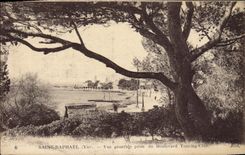 CPA Saint Raphael Vue Generale Prise du Boulevard Touring Club 