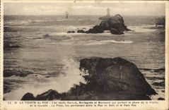 CPA La Pointe Du Raz Les Recifs Gorleik Gorlegreiz et Gorlepell