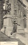CPA Chambery Statue des freres de Maistre