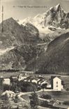 CPA Village des raz et l'aiguille du Dru