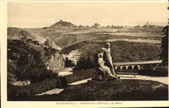 CPA Saint Brieuc Monument Anatole Le Braz