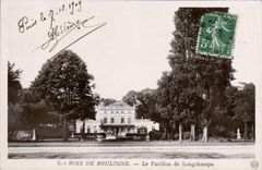 CPA Bois De Boulogne Le Pavillon de Longchamps