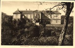 CPA Saint Brieuc Palais De Justice Et Jardin Public 