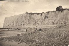 CPA Mers Les Bains Les Falaises