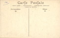 VINTAGE POSTCARD Caen Eglise Etienne Abbaye With the Men dimensions apse