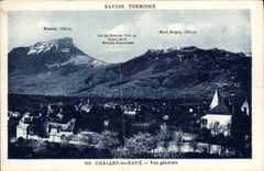 CPA Challes les Eaux Vue Generale