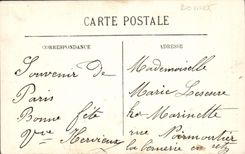 VINTAGE POSTCARD Paris the Funicular Of the Basilica of Montmartre