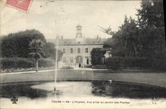 CPA Tours L'Hopital Vue Prise du Jardin des Plantes