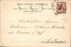 VINTAGE POSTCARD Easter Flowers