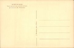 VINTAGE POSTCARD Museum of Rheims Satyr carrying a Flemish fruit basket by Jordaens EC.