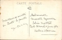 VINTAGE POSTCARD Museum of Dijon Head of child Frans Halls