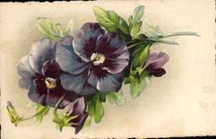 CPA Fantaisie Fleurs