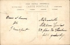 VINTAGE POSTCARD Fantasy Madeleine Flowers