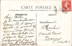 VINTAGE POSTCARD Fantasy Child wife Sainte Charlotte