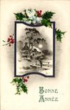 CPA Fantaisie Bonne annee