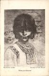 VINTAGE POSTCARD Fantasy Heads of gipsies Gipsy gipsy