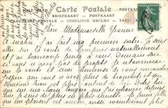 CPA Jeanne d'Arc ecoutant les voix
