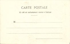 VINTAGE POSTCARD Fantasy Woman Pierrot father