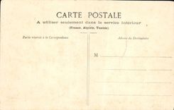 VINTAGE POSTCARD Fantaisie Man Litanies of the young man has to marry