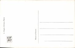 VINTAGE POSTCARD Fantasy Living room 1913 Riding Aublet Dragon Horse Militaria Woman